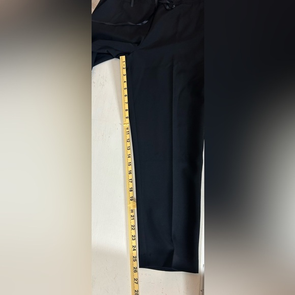 Molly Bracken Classic Black Tapered Trousers Size L Career Office Business - Picture 7 of 9